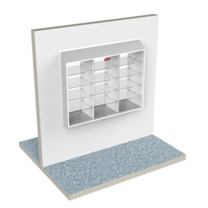 Through Wall Cabinet