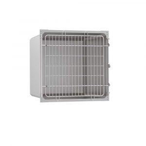 Stainless steel single kennel 650x650x700